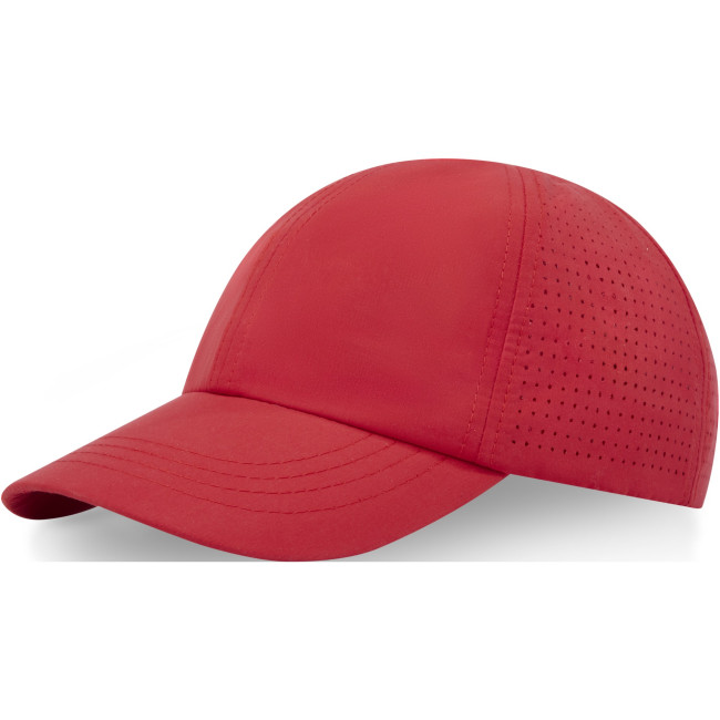 Promotional Mica 6 Panel GRS Recycled Cool Fit Cap - Image 4