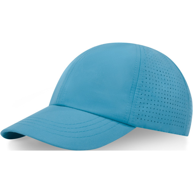 Promotional Mica 6 Panel GRS Recycled Cool Fit Cap - Image 3