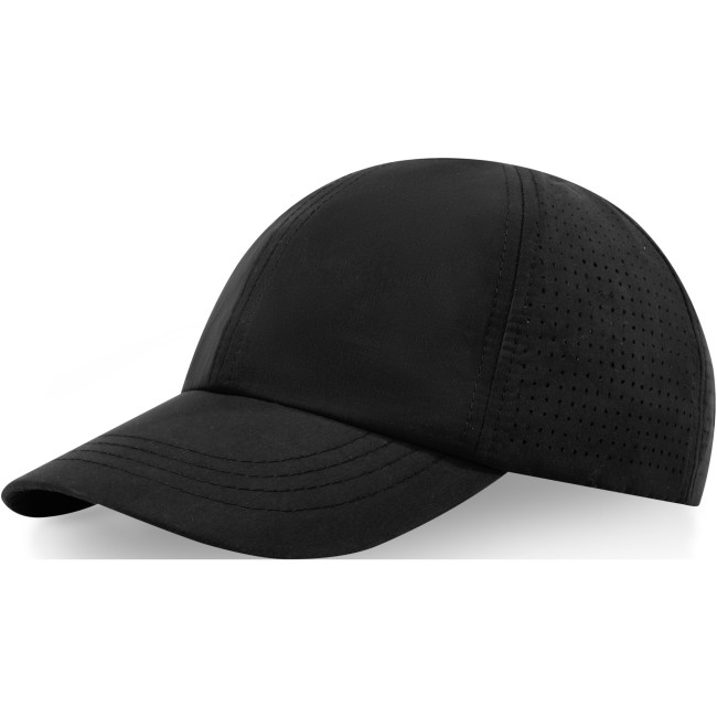 Promotional Mica 6 Panel GRS Recycled Cool Fit Cap - Image 1