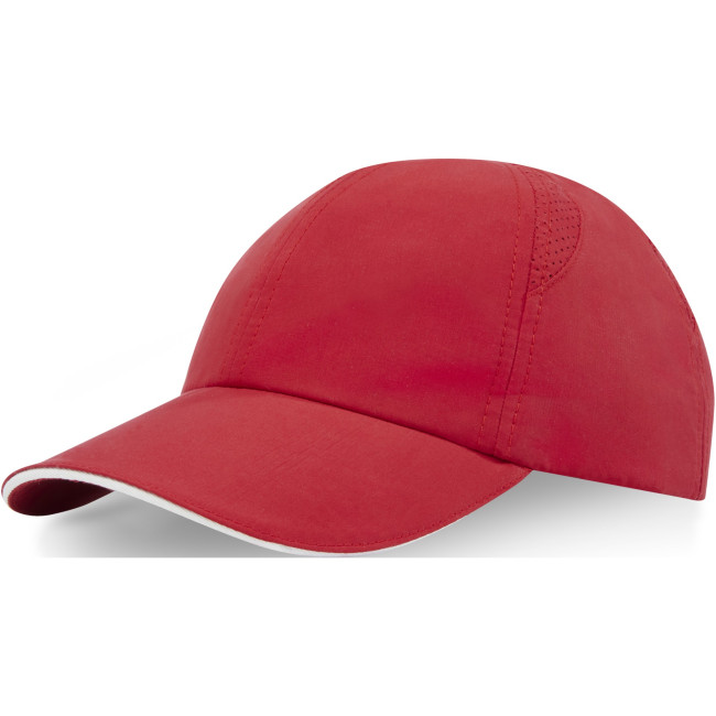 Promotional Morion 6 Panel GRS Recycled Cool Fit Sandwich Cap - Image 1