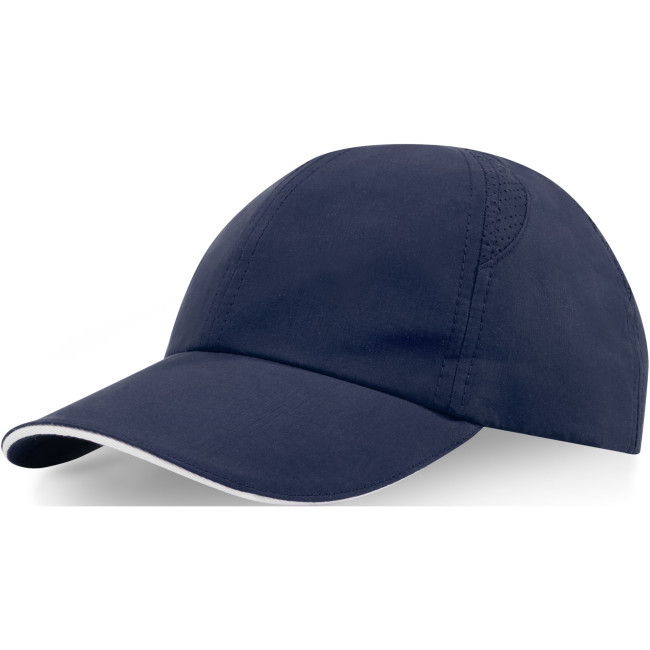 Promotional Morion 6 Panel GRS Recycled Cool Fit Sandwich Cap - Image 3