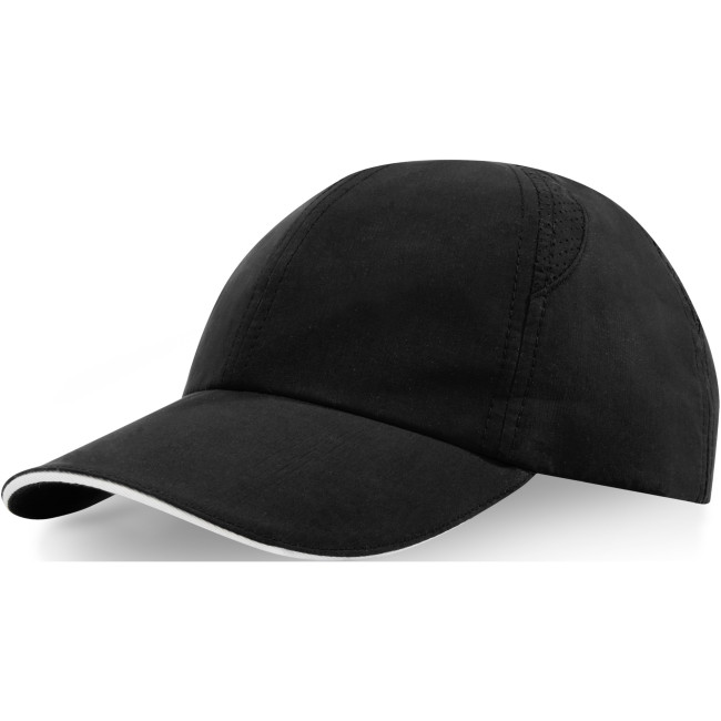 Promotional Morion 6 Panel GRS Recycled Cool Fit Sandwich Cap - Image 4