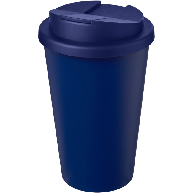 Promotional Americano Eco Recycled Tumbler With Spill-Proof Lid 350ml - Image 5