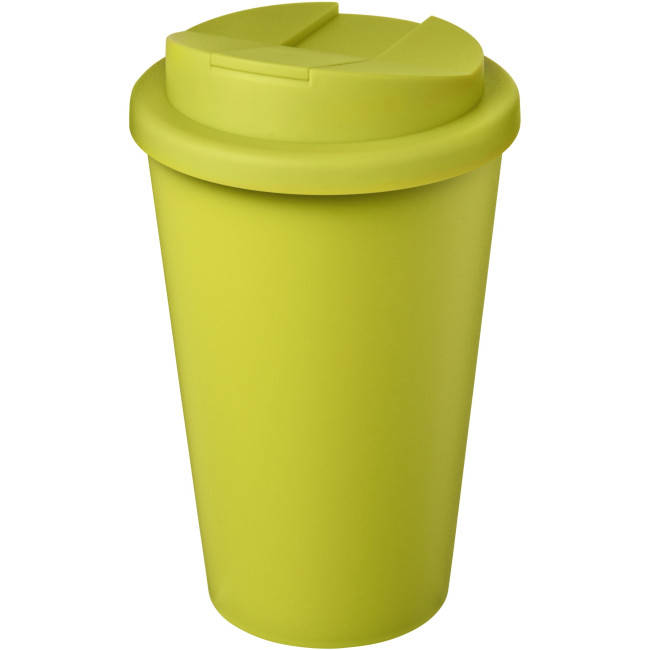 Promotional Americano Eco Recycled Tumbler With Spill-Proof Lid 350ml - Image 9