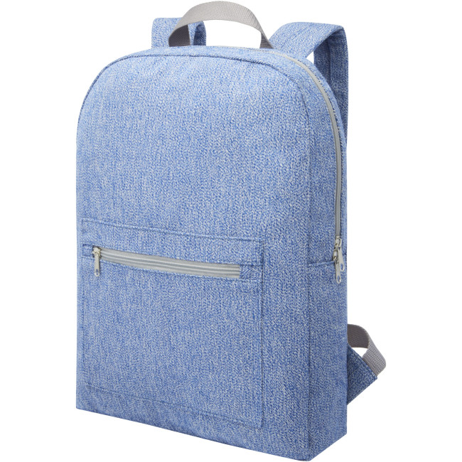 Promotional Pheebs 450 g/m² Recycled Cotton And Polyester Backpack 10L - Image 2