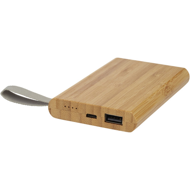 Promotional Tulda 5000 mAh Bamboo Power Bank