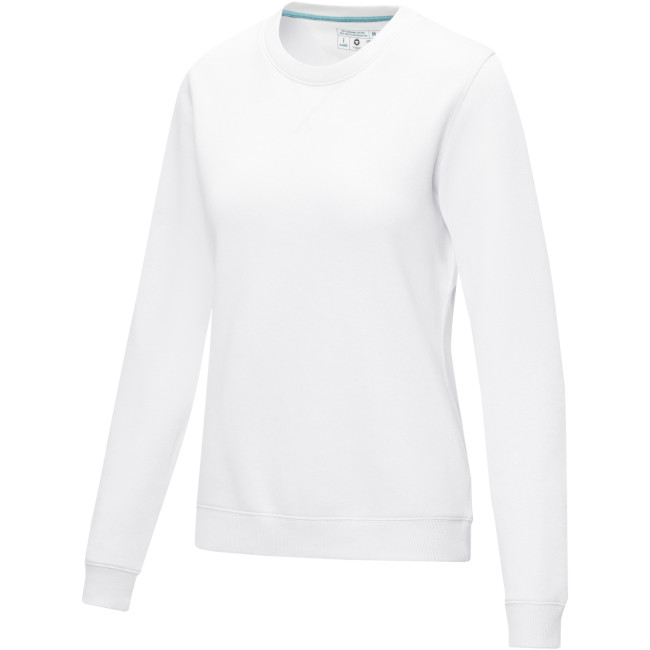 Promotional Jasper Women’s GOTS Organic Recycled Crewneck Sweater - Image 5