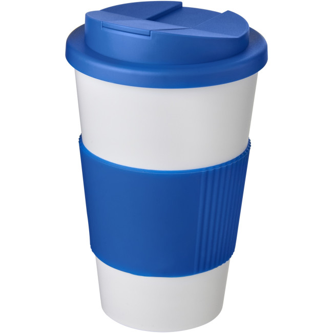 Promotional Americano Tumbler With Grip & Spill-Proof Lid 350ml - Image 8