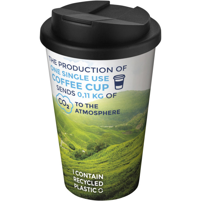 Promotional Brite-Americano Tumbler With Spill-Proof Lid 350ml - Image 10