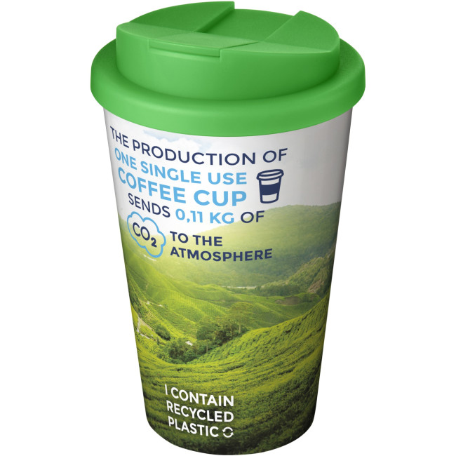 Promotional Brite-Americano Tumbler With Spill-Proof Lid 350ml - Image 4