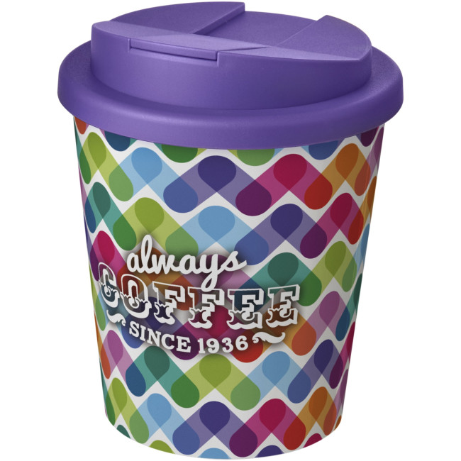 Promotional Brite-Americano Espresso Tumbler With Spill-Proof Lid 250ml - Image 2