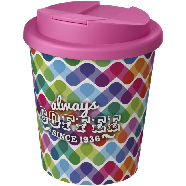 Promotional Brite-Americano Espresso Tumbler With Spill-Proof Lid 250ml - Image 1