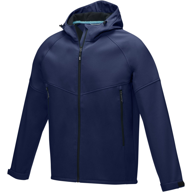 Promotional Coltan Men’s GRS Recycled Softshell Jacket - Image 3