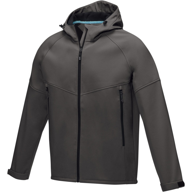 Promotional Coltan Men’s GRS Recycled Softshell Jacket - Image 2