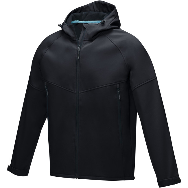 Promotional Coltan Men’s GRS Recycled Softshell Jacket - Image 1