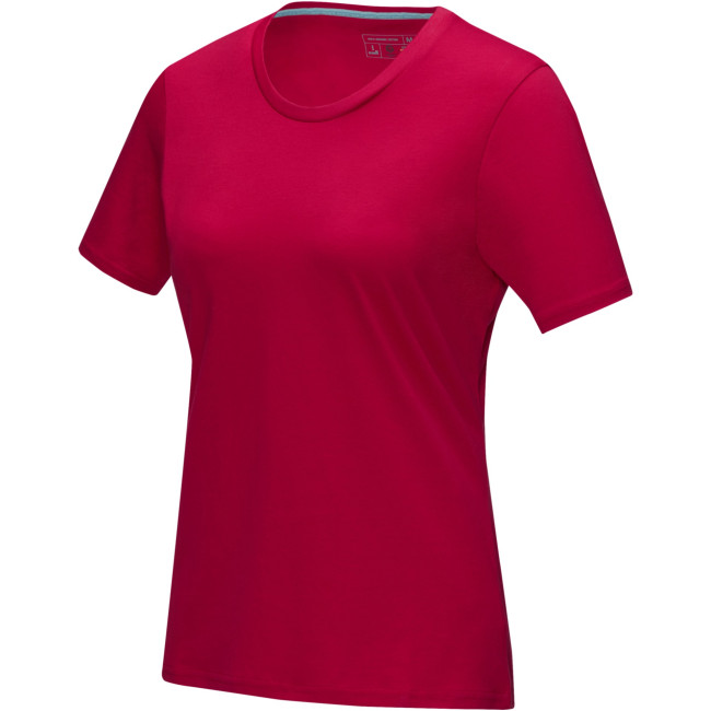 Promotional Azurite Short Sleeve Women’s GOTS Organic T-Shirt - Image 3