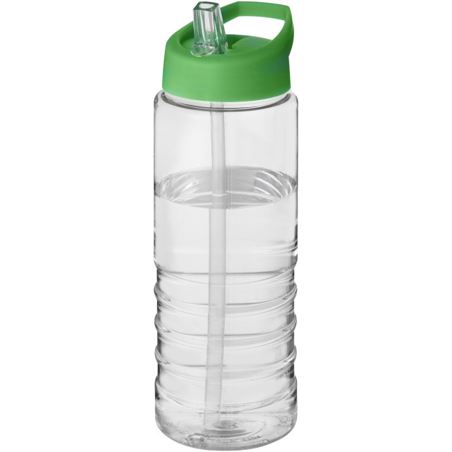 Promotional H2O Active Treble Spout Lid Sport Bottle 750ml - Image 4