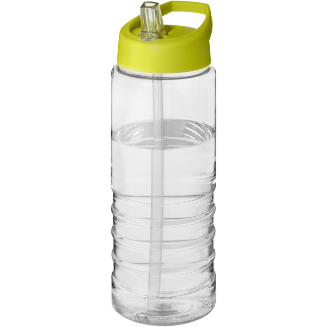 Promotional H2O Active Treble Spout Lid Sport Bottle 750ml - Image 3