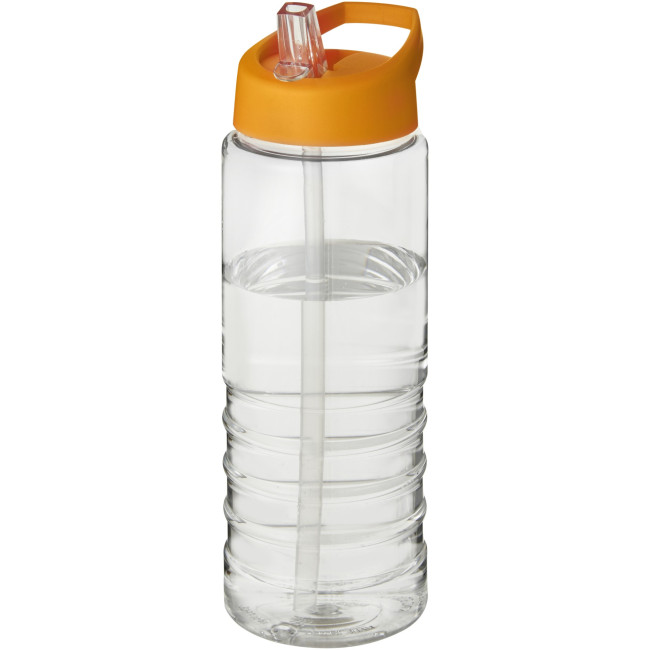 Promotional H2O Active Treble Spout Lid Sport Bottle 750ml - Image 2