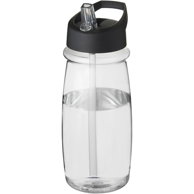 Promotional H2O Active Pulse Spout Lid Sport Bottle 600ml - Image 10