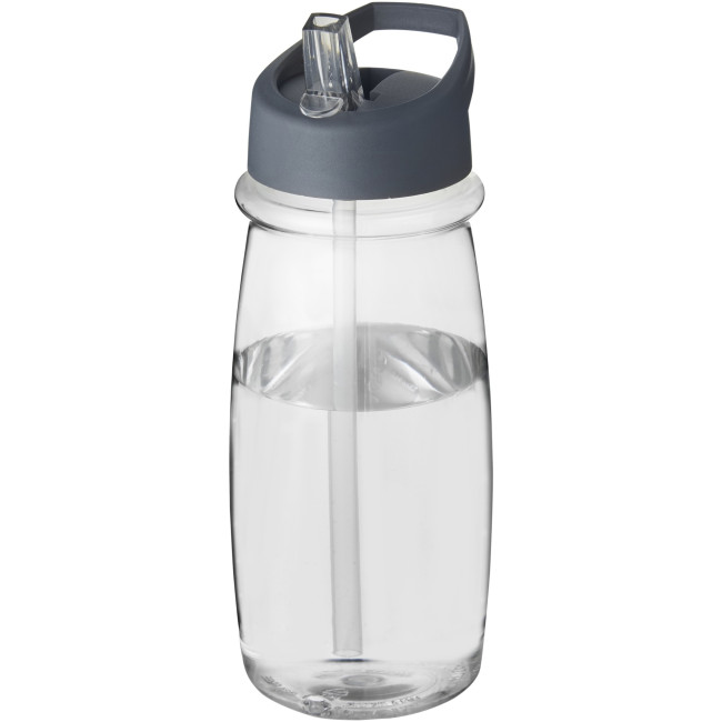 Promotional H2O Active Pulse Spout Lid Sport Bottle 600ml - Image 3