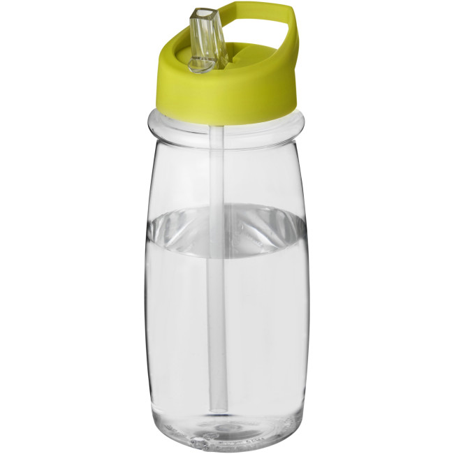 Promotional H2O Active Pulse Spout Lid Sport Bottle 600ml - Image 2