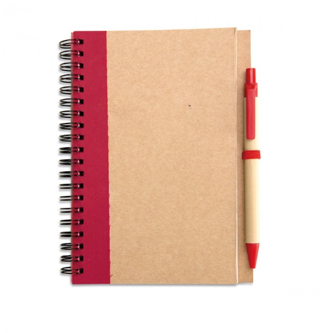 Promotional B6 Recycled Notebook With Pen - Image 7