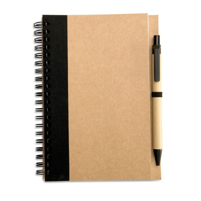 Promotional B6 Recycled Notebook With Pen - Image 8