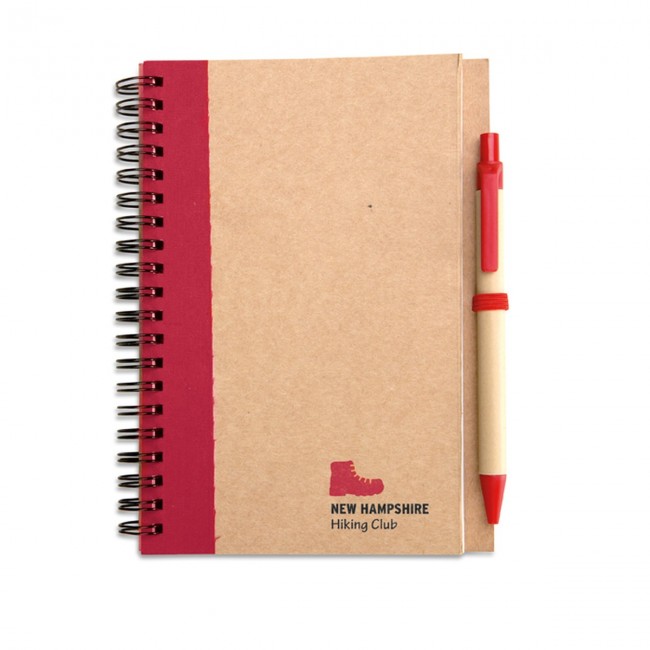 Promotional B6 Recycled Notebook With Pen - Image 12