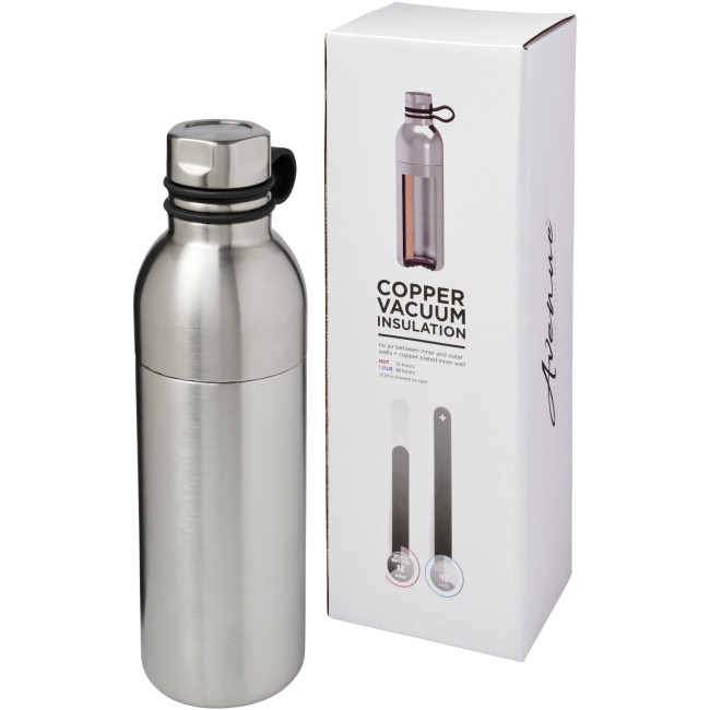 Promotional Koln Copper Vacuum Insulated Sport Bottle 590ml - Image 3