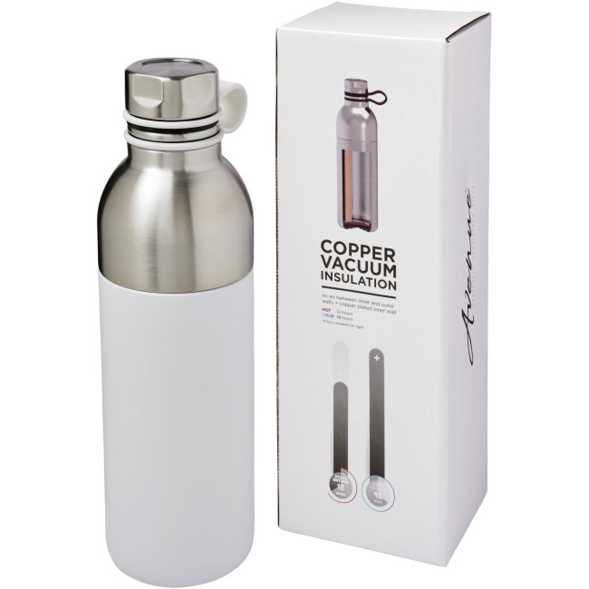 Promotional Koln Copper Vacuum Insulated Sport Bottle 590ml - Image 2