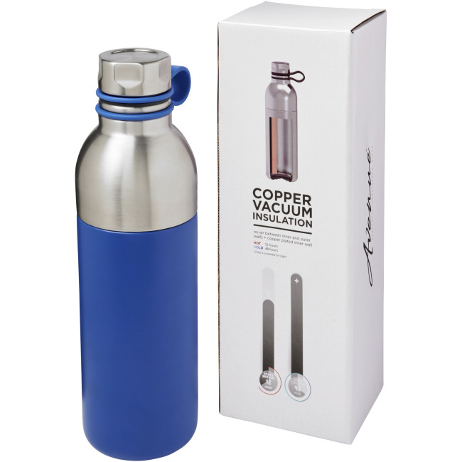 Promotional Koln Copper Vacuum Insulated Sport Bottle 590ml - Image 1