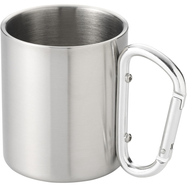 Promotional Alps Insulated Mug With Carabiner 200ml