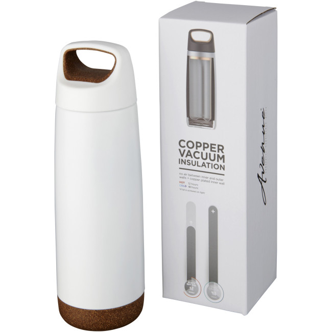 Promotional Valhalla Copper Vacuum Insulated Water Bottle 600ml - Image 1