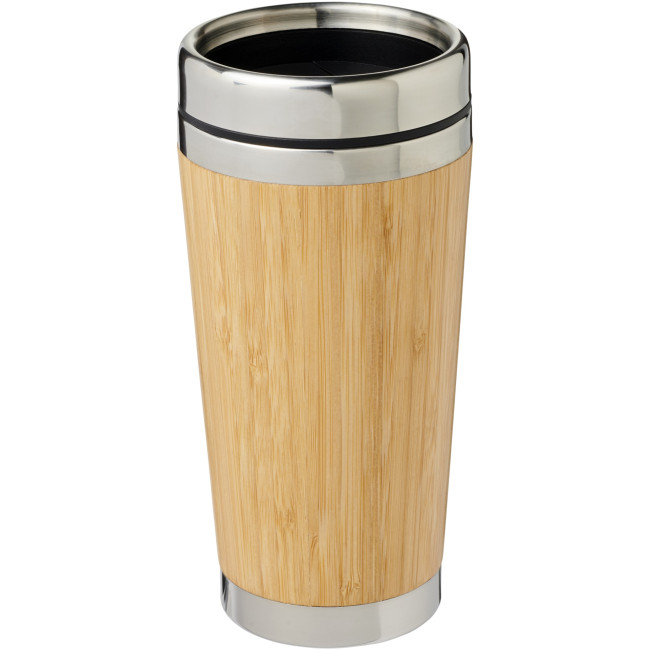 Promotional Bambus Tumbler With Bamboo Outer 450ml