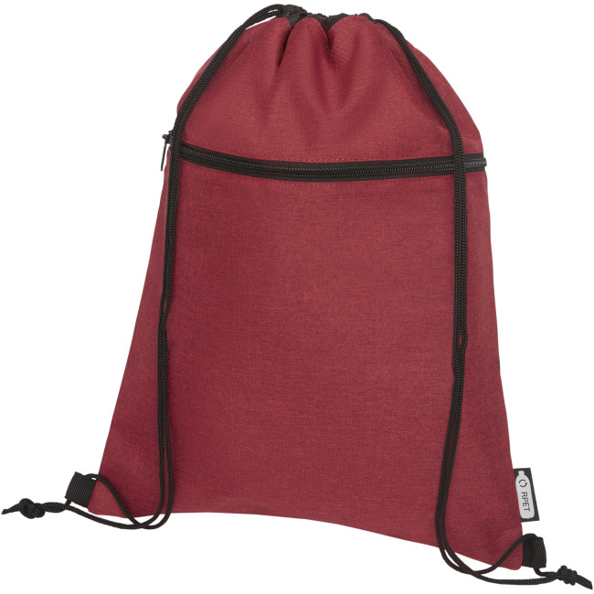 Promotional Ross RPET Drawstring Backpack 5L - Image 3