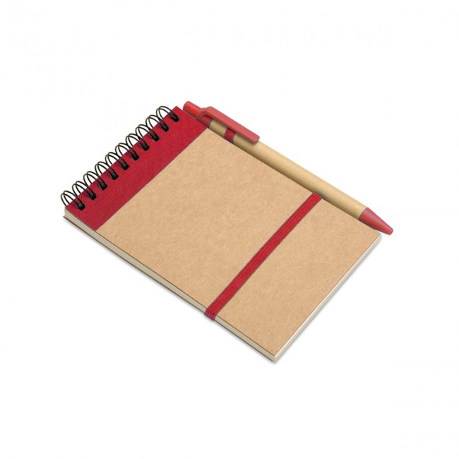 Promotional A6 Recycled Notepad With Pen - Image 8