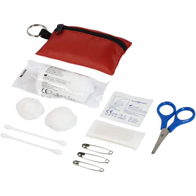 Promotional Valdemar 16-Piece First Aid Keyring Pouch - Image 3