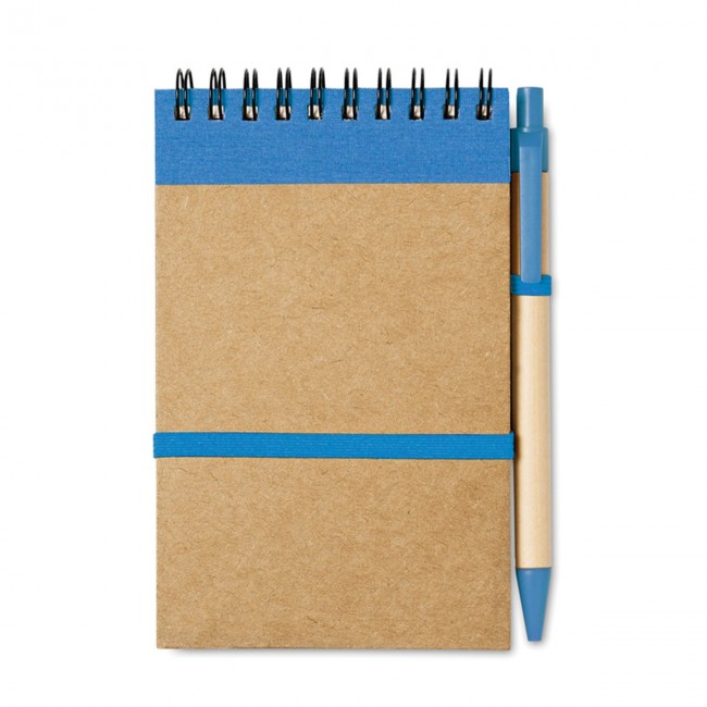 Promotional A6 Recycled Notepad With Pen - Image 7