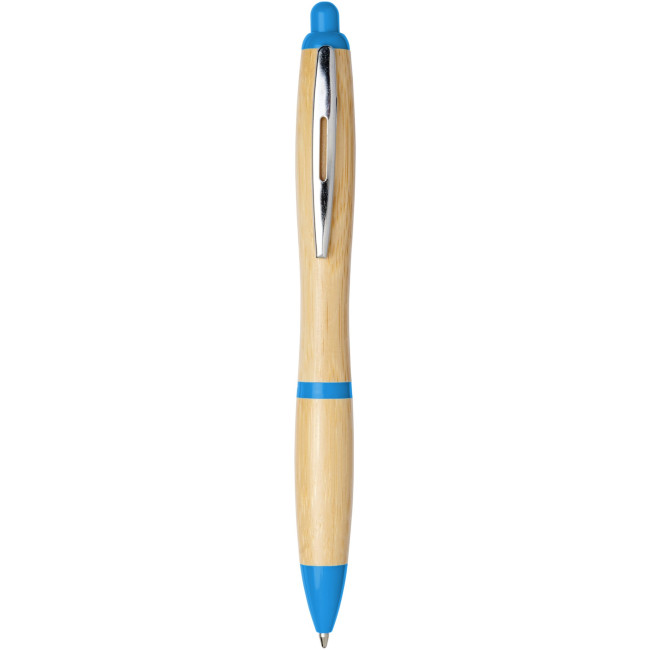 Promotional Nash Bamboo Ballpoint Pen - Image 2