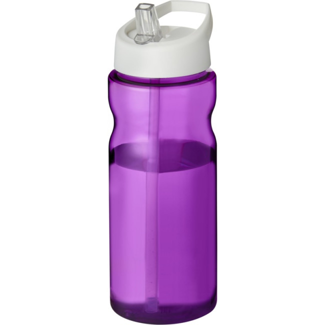 Promotional H2O Active Eco Base Spout Lid Sport Bottle 650ml - Image 3