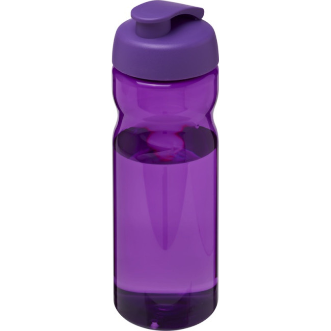 Promotional H2O Active Eco Base Flip Lid Sport Bottle 650ml - Image 1