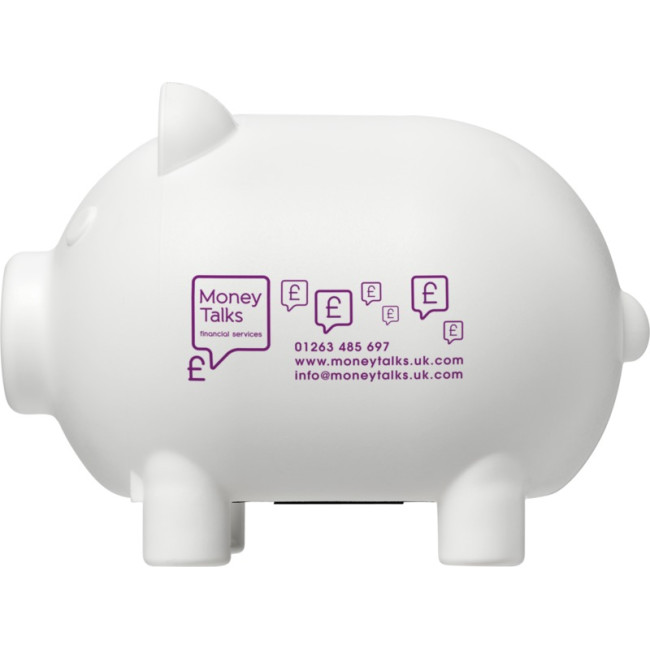 Promotional Oink Small Piggy Bank - Image 2