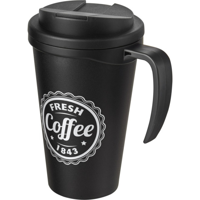 Promotional Americano Grande Mug With Spill-Proof Lid 350ml - Image 2