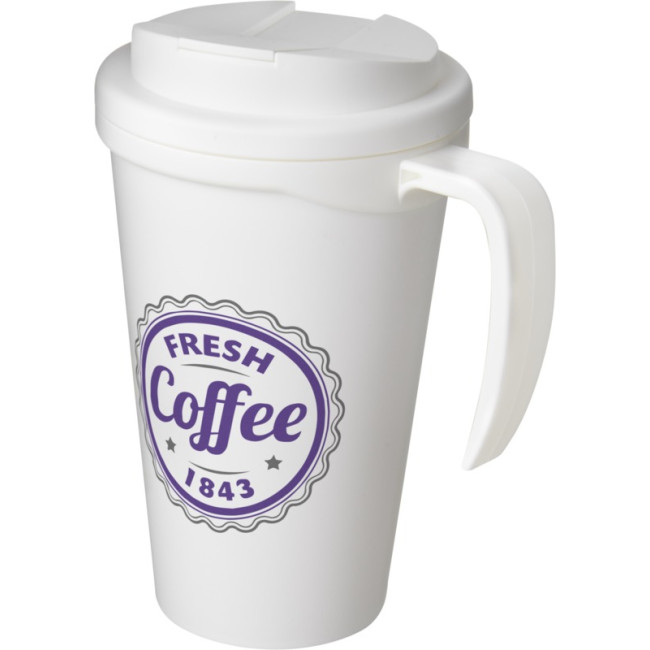 Promotional Americano Grande Mug With Spill-Proof Lid 350ml - Image 3