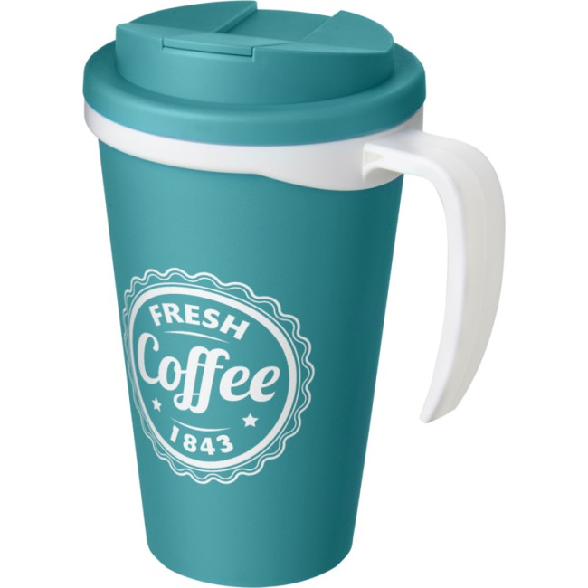 Promotional Americano Grande Mug With Spill-Proof Lid 350ml - Image 4