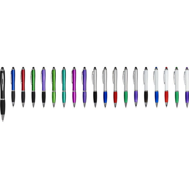 Promotional Curvy Stylus Ballpoint Pen - Image 1