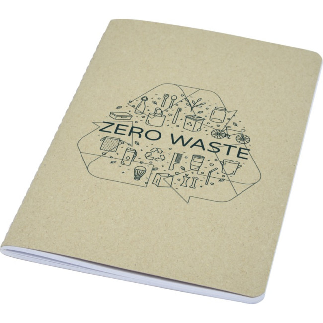 Promotional Gianna Recycled Cardboard Notebook - Image 1