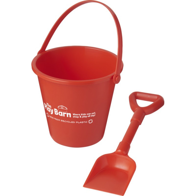 Promotional Tides Recycled Beach Bucket And Spade - Image 3