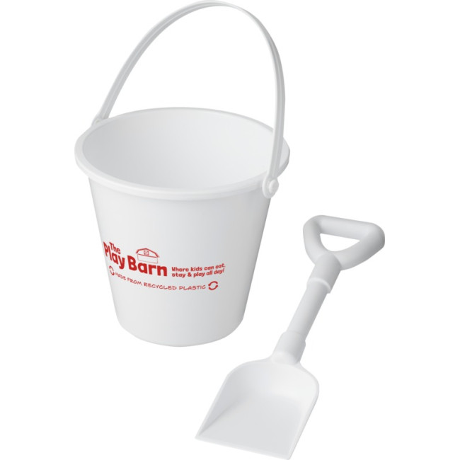 Promotional Tides Recycled Beach Bucket And Spade - Image 4